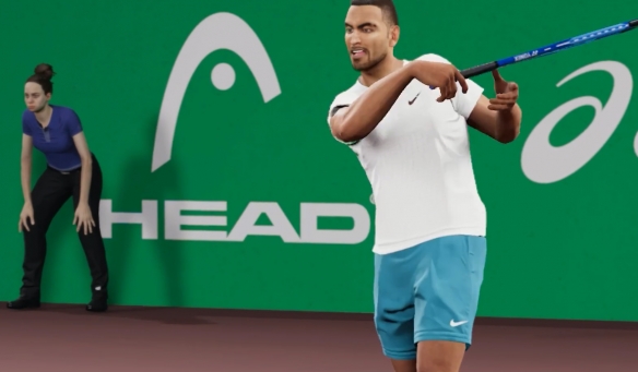 比如发球的 比如发球的